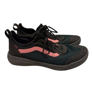 VANS UltraRange Shoes Athletic Comfort Catawba Black Pink Sneakers Men Size 10